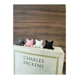 Craftix Sevimli Kedi Patisi ve Kafa Tasarımlı Kitap Ayracı (4 Renk Seçeneği)