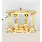 CraftMaket Antik Roma Atlas Dekoratif Geri Akış Tütsülük Işıklı Çok Renkli