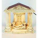 CraftMaket Antik Roma Reclining Naiad Dekoratif Konik Tütsülük Işıklı Çok Renkli