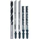Craftomat 5'li Dekupaj Testere Ucu Ahşap Set