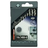 Craftomat HSS-G 1.5-6.5 Metal Matkap Ucu Set