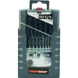 Craftomat HSS-R 1-10 mm Metal Matkap Ucu Set