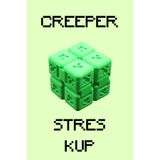 craftopya Creeper Tasarımlı Sonsuzluk Stres Küpü - Yeşil Odaklanma Fidget Küp