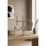 Craftopya Dekoratif Home Yazılı Biblo - Modern Masaüstü Konsol ve Tv Ünitesi Süsü 15X15X1,5 cm Siyah - Beyaz - Ahşap