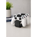 Craftopya Ps4 Uyumlu Çiftli Kol Standı, Dualshock 4 Gamepad Tutucu, Masaüstü Düzenleyici - Siyah