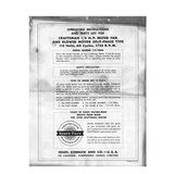 Craftsman 113.19836 1/3 HP 1725 RPM Belted Fan and Blower Motor Instructions Reprint [Plastic Comb]