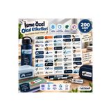 CraftSticker Genç Çocuklar İçin Kişiye Özel İsim Sticker