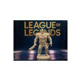 Craftsy3D - Dr Mundo Büst - League of Legends Figür - Masaüstü Dekor - Boyalı