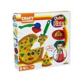 Crafy 027783T 200 gr Fun Dough Çılgın Pizza Oyun Hamuru Seti