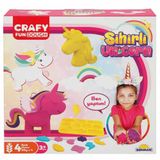Crafy 200 gr 11 Parça Sihirli Unicorn Oyun Hamuru Seti