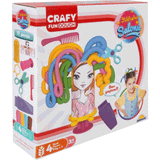 Crafy 200 gr 11 Parça Yıldızlar Salonu Oyun Hamur Seti