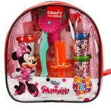 Crafy 200 gr 18 Parça Minnie Sırt Çantalı Oyun Hamuru Seti