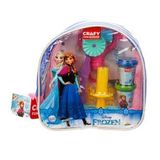 Crafy Frozen 200 gr 18 Parça Sırt Çantalı Oyun Hamuru Seti