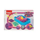 Crafy Sihirli Unicorn 250 G 7 Parça Oyun Kumu Seti