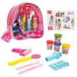 Crafy Sırt Çantalı Barbie Oyun Hamuru Seti 200 gr 18 Parça