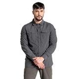 Craghoppers Erkek Nl ADV Ls Gömlek, Siyah Biber, XL