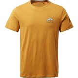 Craghoppers Mens Mightie Ss T-Shirt Erkek Hardal Kısa Kollu Tişört CMT936 - Sarı