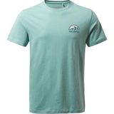 Craghoppers Mens Mightie Ss T-Shirt Erkek Turkuaz Kısa Kollu Tişört