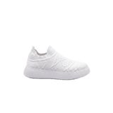 Craig Triko Yüksek Kalite Bağcıksız Slip-On Rahat Erkek Spor Ayakkabı Beyaz