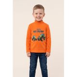 CRASSİ Erkek Çocuk Sweatshirt Uzun Kollu Baskılı Bluz 2 İplik Polarlı Şardonlu