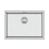 CRAUF Crauf Stella 4449 Inox 40x45 El Yapımı Paslanmaz Çelik Mutfak Eviyesi Gümüş