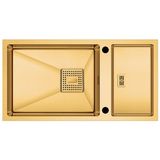 Crauf Evye Lusso Grand | 82CM - Imperial Gold (Ipeksi Altın) - Tek Gözlü - 82x43 cm