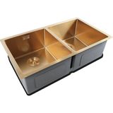 Crauf Evye Stella Duo | 80CM - Imperial Gold (Ipeksi Altın) - Çift Gözlü - 45x80 cm