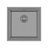 Crauf Evye Vertice | 48CM - Velvet Grey (Mat Gri) - Tek Gözlü - 48x48 cm