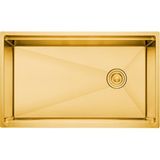 Crauf Evye Vertice | 75CM - Imperial Gold (Ipeksi Altın) - Tek Gözlü - 75x48 cm
