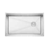 Crauf Evye Vertice | 75CM - Platinum Satin (Inox) - Gümüş - Tek Gözlü - 75x48 cm