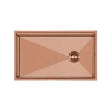 Crauf Evye Vertice | 80CM - Royal Bronze (Bakır) - Tek Gözlü - 80x48 cm