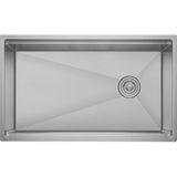 Crauf Evye Vertice | 88CM - Velvet Grey (Mat Gri) - Tek Gözlü - 88x48 cm