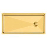 Crauf Evye Vertice | 98CM - Imperial Gold (Ipeksi Altın) - Tek Gözlü - 98x48 cm