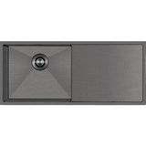 Crauf Evye Via Bella | 80CM - Dark Graphite (Füme) - Antrasit - Tek Gözlü - 45x80 cm