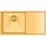 Crauf Evye Via Bella | 86CM - Imperial Gold (Ipeksi Altın) - Tek Gözlü - 45x86 cm