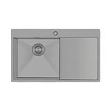 Crauf Evye Via Lattea | 86CM - Velvet Grey (Mat Gri) / Sağ - Tek Gözlü - 86 cm