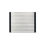 Crauf Katlanabilir Tel Izgara | Eviye Aksesuarı | Katlanabilir Süzgeç Universal Roll-Up Drying Mat Yer Kaplamaz Aç Kullan Katla Evye Üstü Tel Izgara (40.5cm x 30cm)