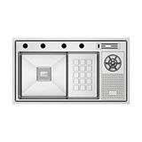 CRAUF Lusso 1071 - Inox Mutfak Eviyesi