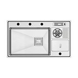 CRAUF Lusso 1072 - Inox Mutfak Eviyesi