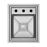 CRAUF Lusso 6390 - Nano Mat Gri Mutfak Eviyesi