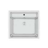 Crauf Poli 6301 Pvd Inox Tek Gözlü 51X58 Cm Paslanmaz Çelik Mutfak Eviyesi