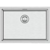 Crauf Stella 4449 Inox 40X45 El Yapımı Paslanmaz Çelik Mutfak Eviyesi - İnox