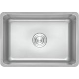 Crauf Venüs 3049 Mat Inox 40X45 Tezgah Altı Paslanmaz Çelik Mutfak Eviyesi