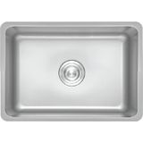Crauf Venüs 3049 Mat Inox 50x40 Tezgah Altı Paslanmaz Çelik Mutfak Eviyesi