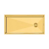 Crauf Vertice 304 Paslanmaz Çelik Tek Gözlü Mutfak Eviyesi (PVD Altın, 48 cm x 98 cm)