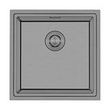 CRAUF Vertice 4848 - Nano Mat Gri Mutfak Eviyesi