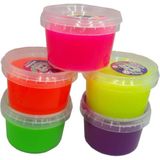 Crayz Fosforlu Büyük Kutu Pofuduk 4'lü Hazır Slime