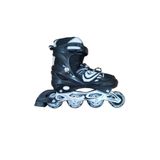 crayz toys Ayarlabilir 2 2 Çanta Hediyeli Işıklı Metal Alıştırma Pateni
