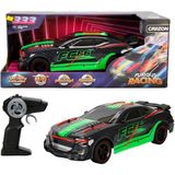 Crazon 1:12 Işıklı Furious Racing USB Şarjlı Uzaktan Kumandalı Yarış Arabası 39 cm - Renkli