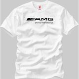 Crazy Amg Driving Performance Erkek T-Shirt - XL - Beyaz